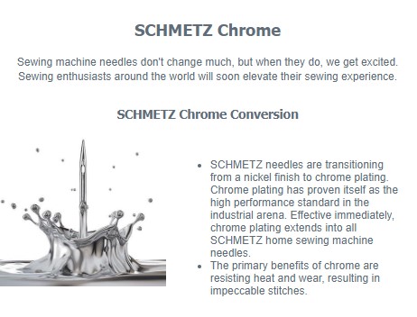 Schmetz Home Sewing Machine Needles